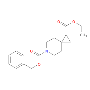 6-苄基 1-乙基 6-氮杂螺[2.5]辛烷-1,6-二甲酸基酯