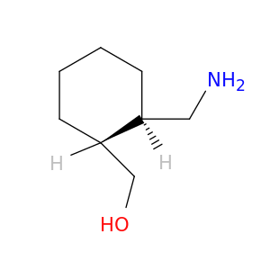Cyclohexanemethanol, 2-(aminomethyl)-, trans-