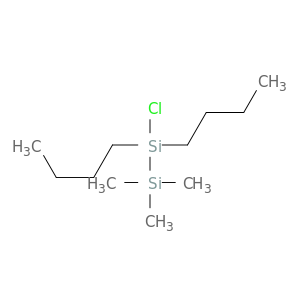 Disilane, 1,1-dibutyl-1-chloro-2,2,2-trimethyl-
