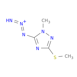 IMINO-[(2-METHYL-5-METHYLSULFANYL-1,2,4-TRIAZOL-3-YL)IMINO]AZANIUM