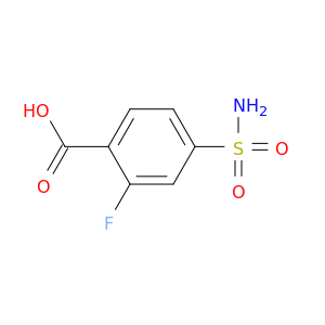 2-fluoro-4-sulfamoylbenzoic Acid