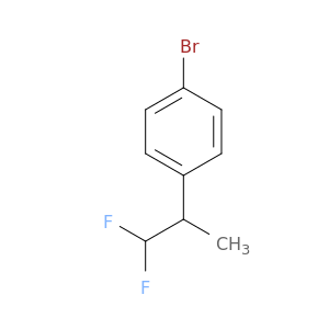 1-Bromo-4-(1,1-difluoropropan-2-yl)benzene