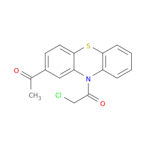 10H-Phenothiazine, 2-acetyl-10-(chloroacetyl)-