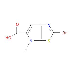 2-bromo-6H-pyrrolo[3,2-d]thiazole-5-carboxylic acid