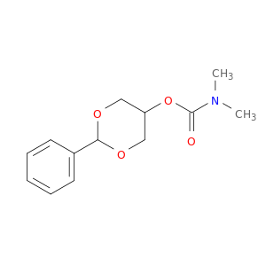 Carbamic acid, dimethyl-, 2-phenyl-1,3-dioxan-5-yl ester