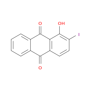 9,10-Anthracenedione, 1-hydroxy-2-iodo-