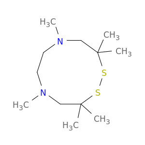 1,2,5,8-Dithiadiazecine, octahydro-3,3,5,8,10,10-hexamethyl-