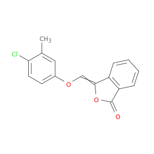 1(3H)-Isobenzofuranone, 3-[(4-chloro-3-methylphenoxy)methylene]-