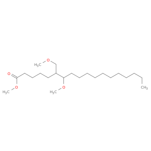Octadecanoic acid, 7-methoxy-6-(methoxymethyl)-, methyl ester