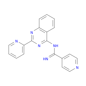 N-(2-(2-Pyridyl)-4-quinazolinyl)isonicotinamidine