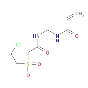 2-Propenamide, N-[[[[(2-chloroethyl)sulfonyl]acetyl]amino]methyl]-