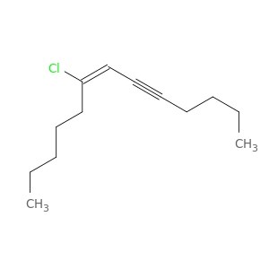 7-Tridecen-5-yne, 8-chloro-, (E)-