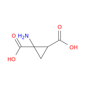 1,2-Cyclopropanedicarboxylicacid, 1-amino-