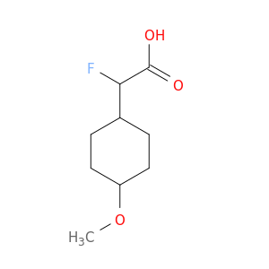 2-fluoro-2-(4-methoxycyclohexyl)acetic Acid