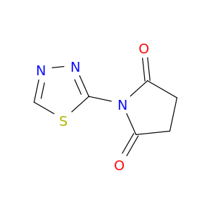 2,5-Pyrrolidinedione, 1-(1,3,4-thiadiazol-2-yl)-