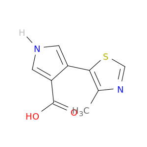 4-(4-methyl-1,3-thiazol-5-yl)-1H-pyrrole-3-carboxylic acid