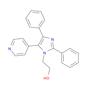 1H-Imidazole-1-ethanol, 2,4-diphenyl-5-(4-pyridinyl)-