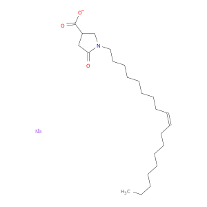 3-吡咯烷羧酸,1-(9-十八烯基)-5-氧代-,钠盐,(Z)-