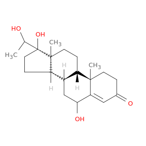 Pregn-4-en-3-one,6,17,20-trihydroxy-, (6b,20S)- (9CI)