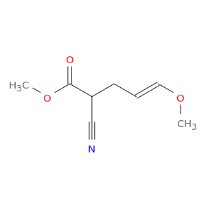 4-Pentenoic acid, 2-cyano-5-methoxy-, methyl ester, (E)-