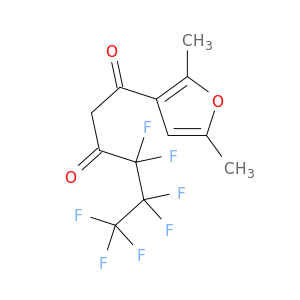 1,3-Hexanedione,1-(2,5-dimethyl-3-furanyl)-4,4,5,5,6,6,6-heptafluoro-