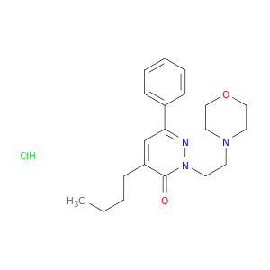 4-butyl-2-[2-(morpholin-4-yl)ethyl]-6-phenylpyridazin-3(2h)-one hydrochloride(1:1)