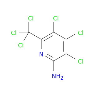 3,4,5-trichloro-6-(trichloromethyl)pyridin-2-amine