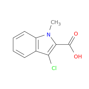 3-Chloro-1-methyl-1H-indole-2-carboxylic Acid