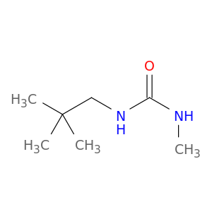 Urea, N-(2,2-dimethylpropyl)-N'-methyl-