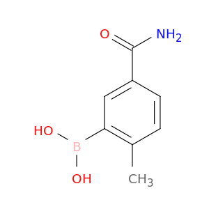 B-[5-(氨基羰基)-2-甲基苯基]硼酸