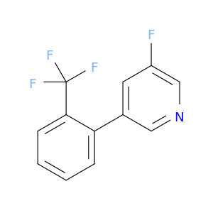 3-Fluoro-5-[2-(trifluoroMethyl)phenyl]pyridine