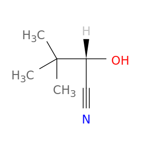 Butanenitrile, 2-hydroxy-3,3-dimethyl-, (S)-