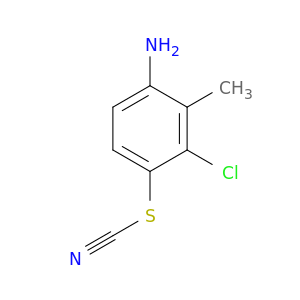 3-Chloro-2-methyl-4-thiocyanatoaniline
