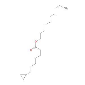 Cyclopropaneheptanoic acid, decyl ester