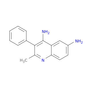 4,6-Quinolinediamine, 2-methyl-3-phenyl-