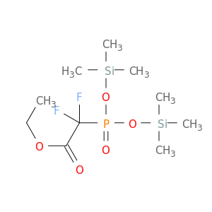 Acetic acid, [bis[(trimethylsilyl)oxy]phosphinyl]difluoro-, ethyl ester