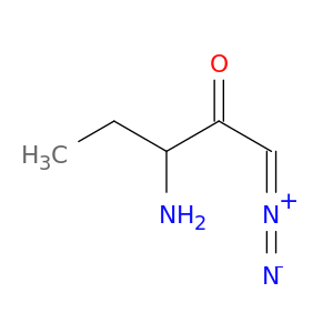 2-Pentanone, 3-amino-1-diazo-