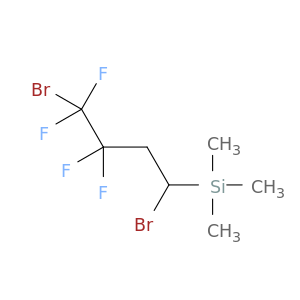 Silane, (1,4-dibromo-3,3,4,4-tetrafluorobutyl)trimethyl-