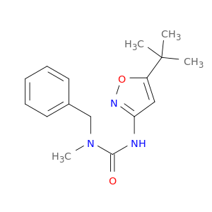 Urea, N'-[5-(1,1-dimethylethyl)-3-isoxazolyl]-N-methyl-N-(phenylmethyl)-