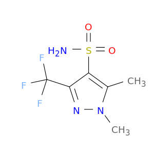 1H-Pyrazole-4-sulfonamide, 1,5-dimethyl-3-(trifluoromethyl)-