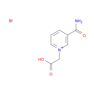 Pyridinium, 3-(aminocarbonyl)-1-(carboxymethyl)-, bromide