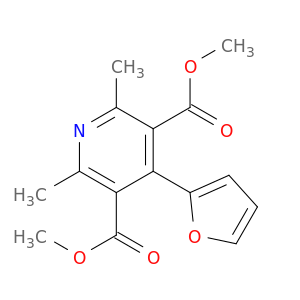 3,5-Pyridinedicarboxylic acid, 4-(2-furanyl)-2,6-dimethyl-, dimethyl ester