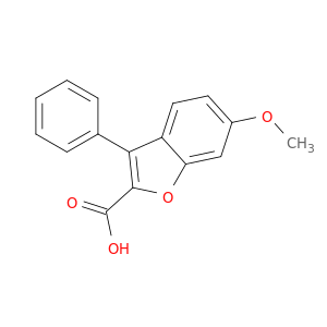 6-甲氧基-3-苯基-1-苯并呋喃-2-羧酸