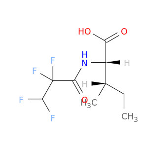 L-Isoleucine, N-(2,2,3,3-tetrafluoro-1-oxopropyl)-