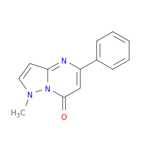 Pyrazolo[1,5-a]pyrimidin-7(1H)-one, 1-methyl-5-phenyl-
