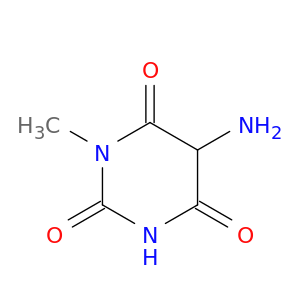 2,4,6(1H,3H,5H)-Pyrimidinetrione,5-amino-1-methyl-