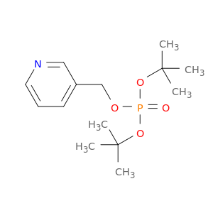 Phosphoric acid, bis(1,1-dimethylethyl) 3-pyridinylmethyl ester