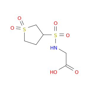 2-(1,1-Dioxo-1lambda6-thiolane-3-sulfonamido)acetic Acid