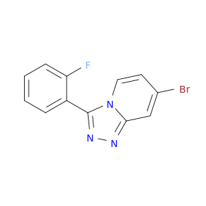 7-Bromo-3-(2-fluorophenyl)-[1,2,4]triazolo[4,3-a]pyridine