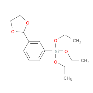 2 - (3 - 三乙氧硅烷基苯基)-1,3 - 二氧戊环